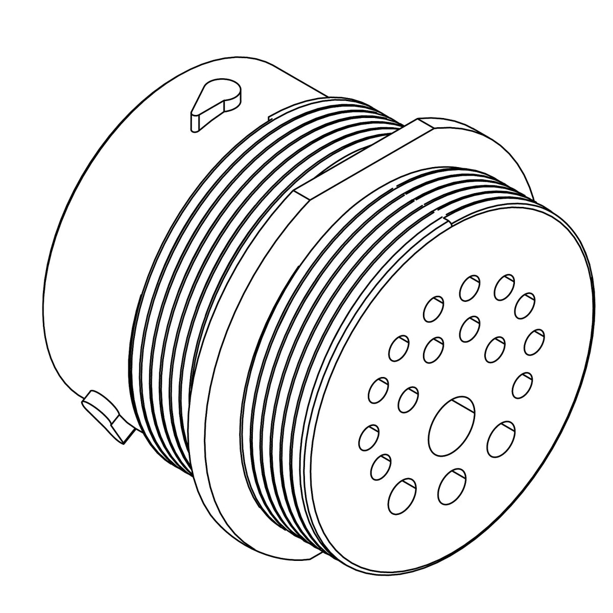 57M7613: Fits John Deere 57M7613 Electrical Connector Terminal – Genuine OEM