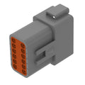 57M7633: Fits John Deere 57M7633 Gray External Electrical Connector Assembly, 12 Cavities – Genuine OEM