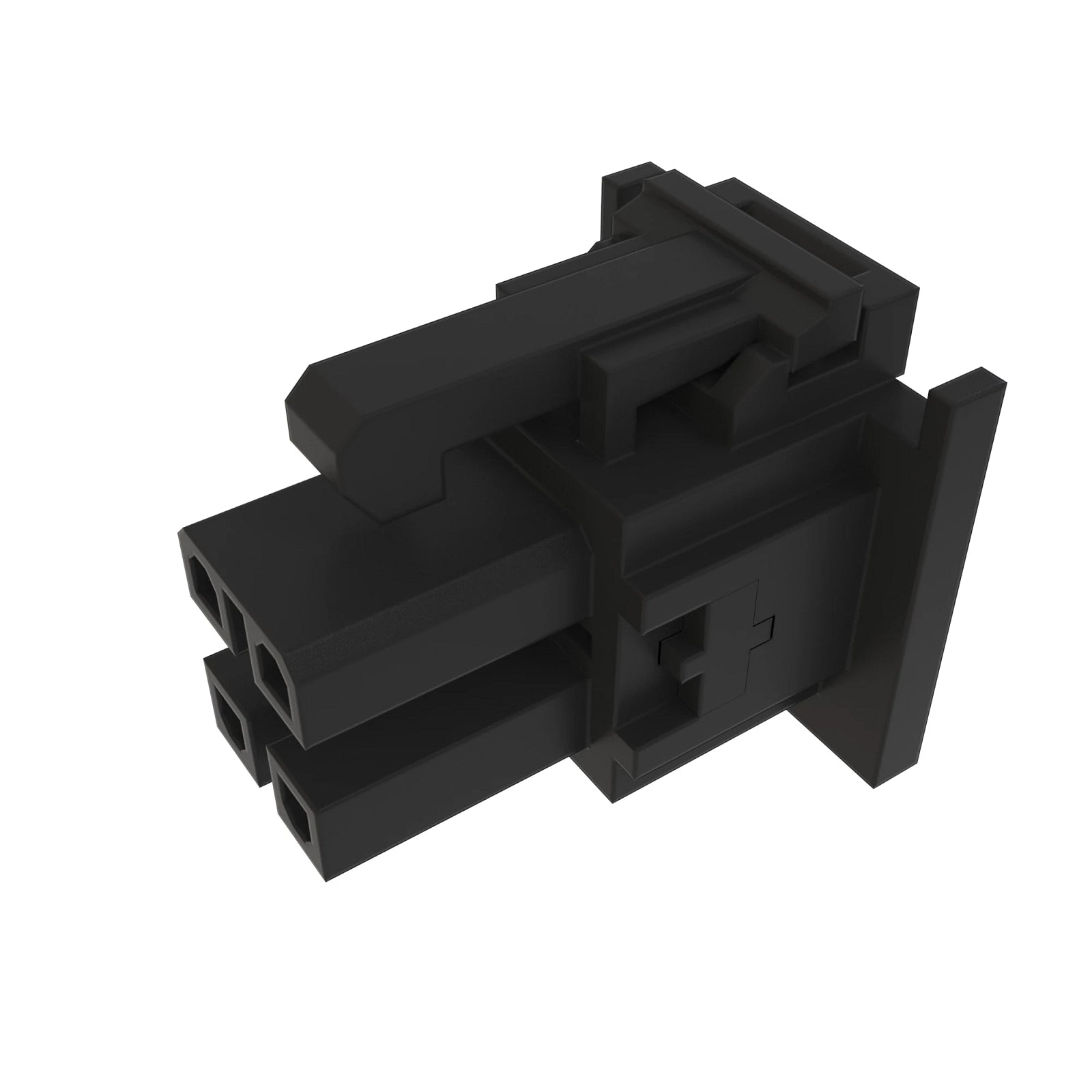 57M7712: Fits John Deere 57M7712 Black External Electrical Connector, 4 Cavities – Genuine OEM