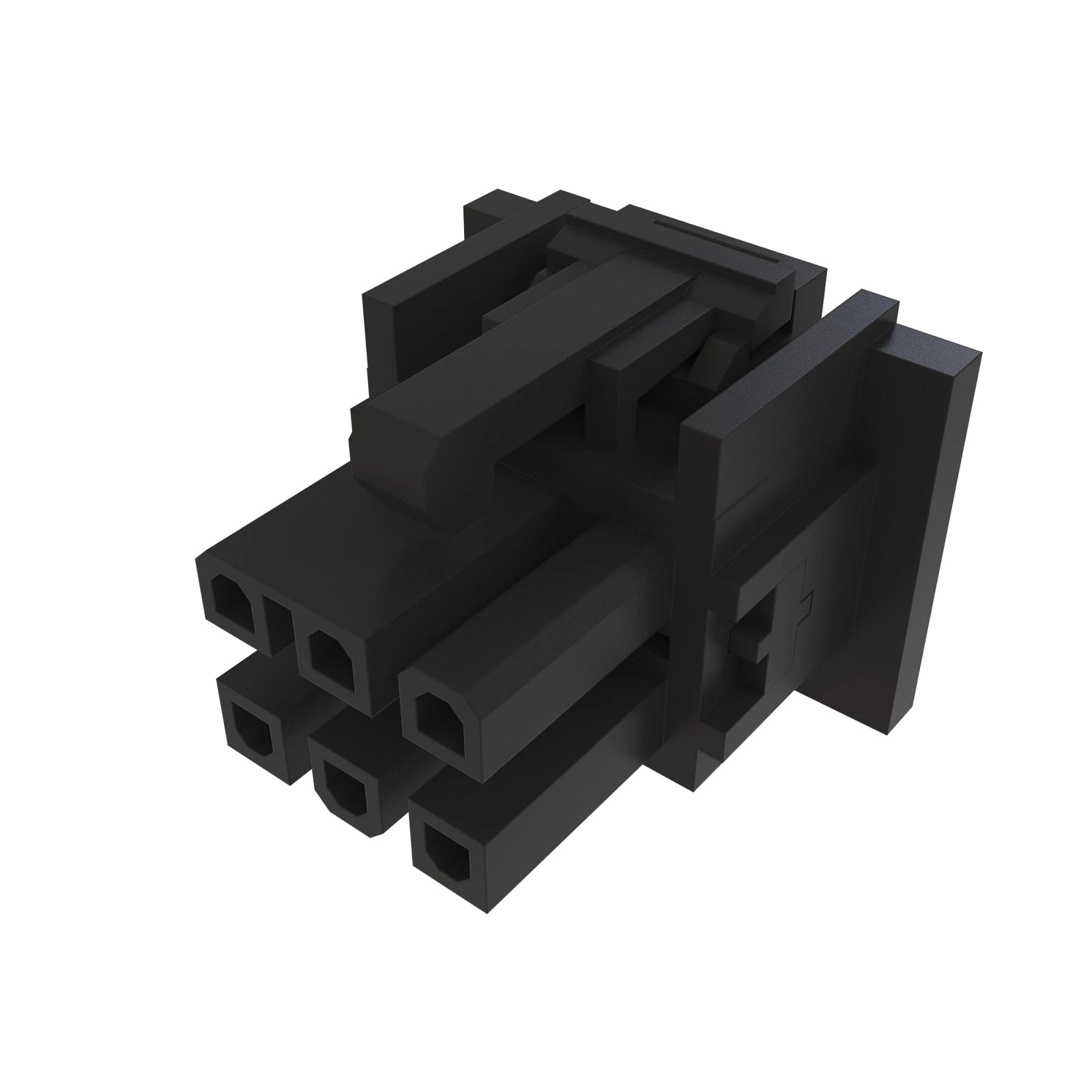57M7714: Fits John Deere 57M7714 Black External Electrical Connector Assembly, 6 Cavities – Genuine OEM