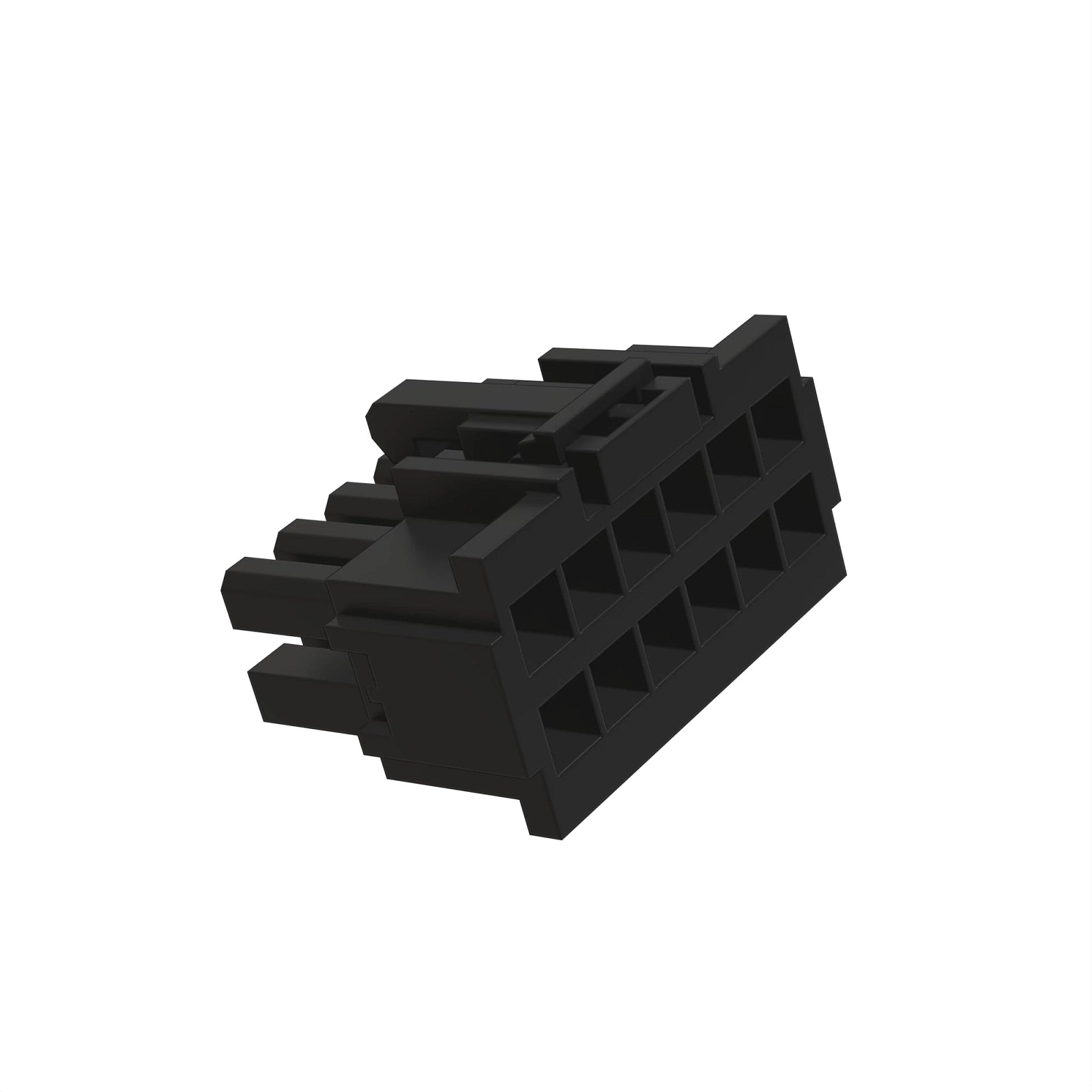 57M7716: Fits John Deere 57M7716 Black External Electrical Connector Assembly, 12 Cavities – Genuine OEM