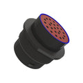 57M7750: Fits John Deere 57M7750 Black External Electrical Connector Housing, Cavities 23 – Genuine OEM