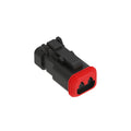57M7757: Fits John Deere 57M7757 Black Internal Electrical Connector, 2 Cavities – Genuine OEM
