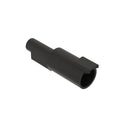 57M7763: Fits John Deere 57M7763 Black External Electrical Connector Housing, Cavity 1 – Genuine OEM