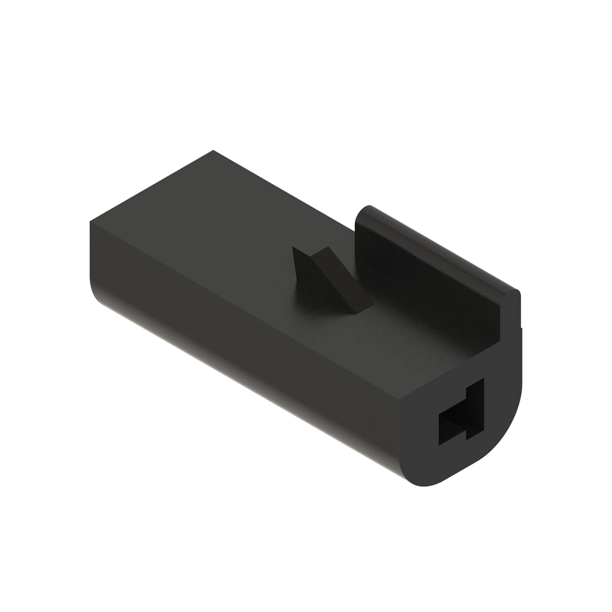 57M7783: Fits John Deere 57M7783 Black External Electrical Connector Housing, Cavity 1 – Genuine OEM