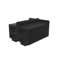 57M7799: Fits John Deere 57M7799 Black External Electrical Connector Housing, Cavities 4 – Genuine OEM