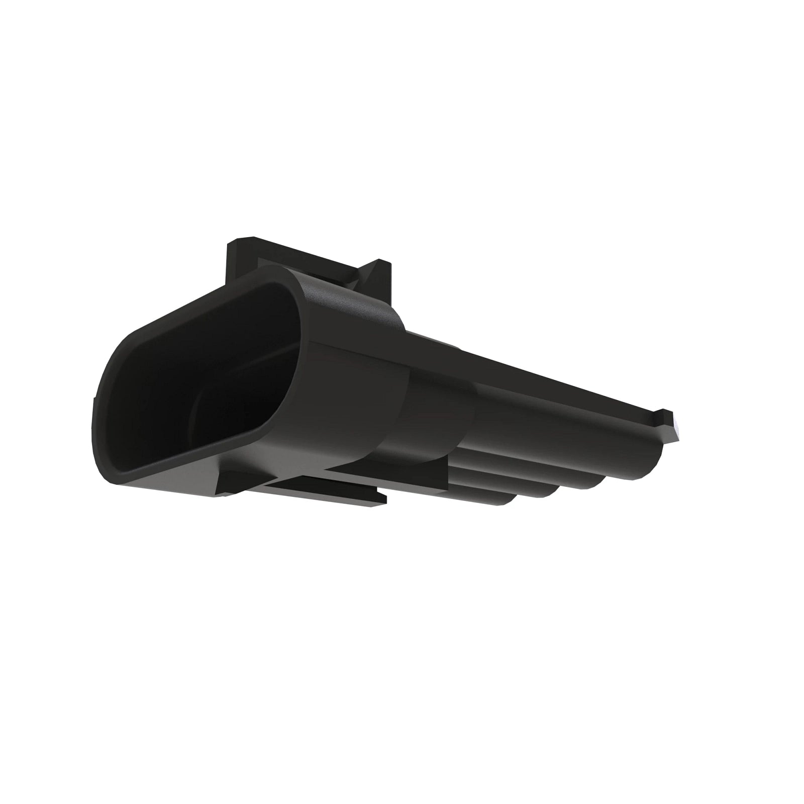 57M7839: Fits John Deere 57M7839 Black Internal Electrical Connector Assembly, 4 Cavities – Genuine OEM
