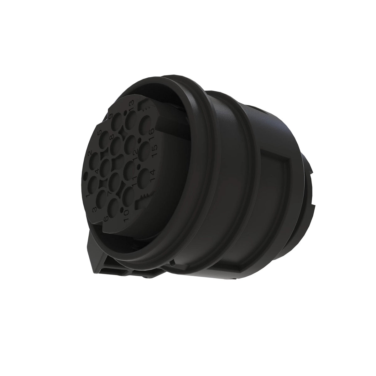 57M7928: Fits John Deere 57M7928 Black External Electrical Connector Housing, 16 Cavities – Genuine OEM