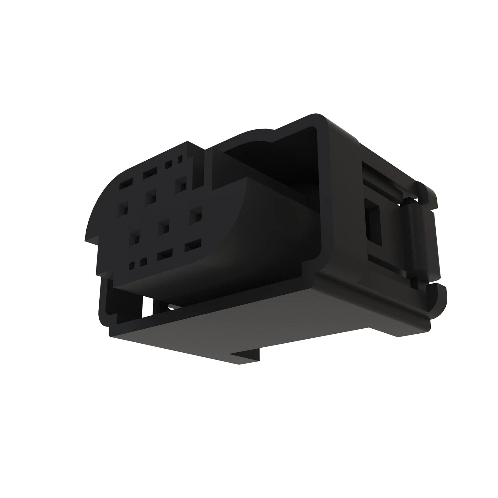 57M7953: Fits John Deere 57M7953 Tyco Black External Electrical Connector Assembly, 6 Cavities – Genuine OEM