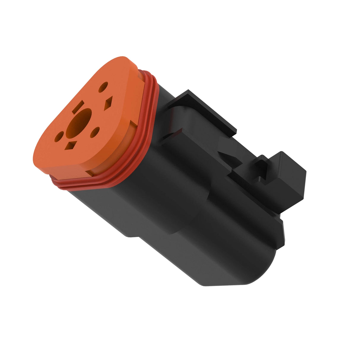 57M8018: Fits John Deere 57M8018 Black Internal Electrical Connector Assembly, 3 Cavities – Genuine OEM