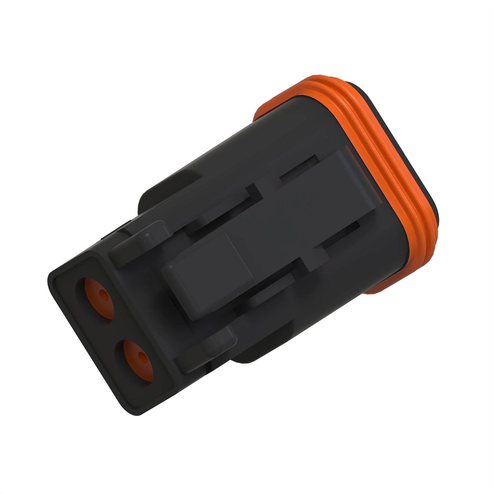 57M8021: Fits John Deere 57M8021 Black Internal Electrical Connector Assembly, 2 Cavities – Genuine OEM