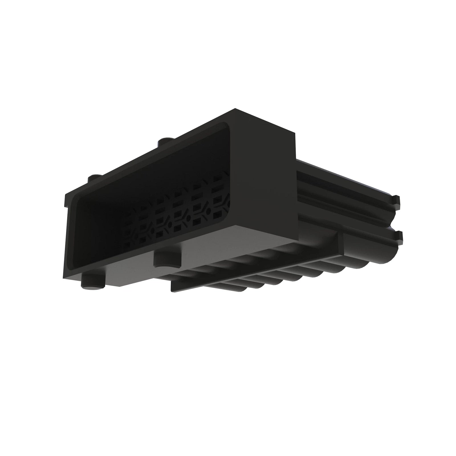 57M8069: Fits John Deere 57M8069 Black Internal Electrical Connector Housing, 16 Cavities – Genuine OEM