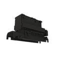 57M8197: Fits John Deere 57M8197 Blue External Electrical Connector Housing, 42 Cavities – Genuine OEM