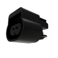 57M8213: Fits John Deere 57M8213 Black External Electrical Connector Housing, 2 Cavities – Genuine OEM