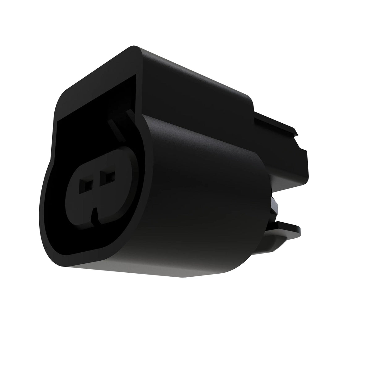 57M8213: Fits John Deere 57M8213 Black External Electrical Connector Housing, 2 Cavities – Genuine OEM