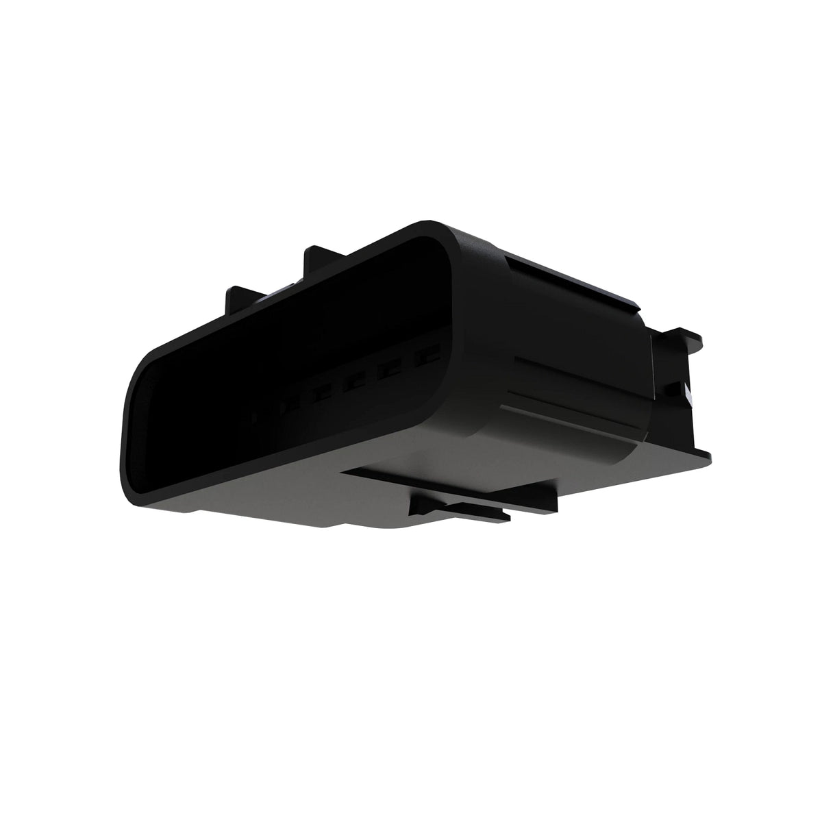 57M8280: 57M8280: Black Internal Electrical Connector Housing, 16 Cavities