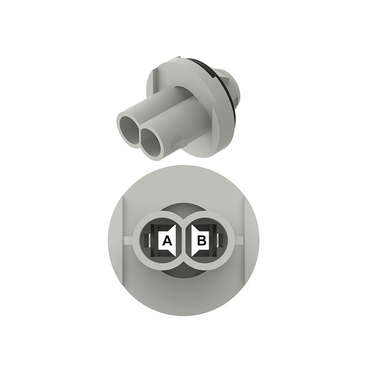 57M8436: John Deere 57M8436 Packard Lamp Socket, 2 Way