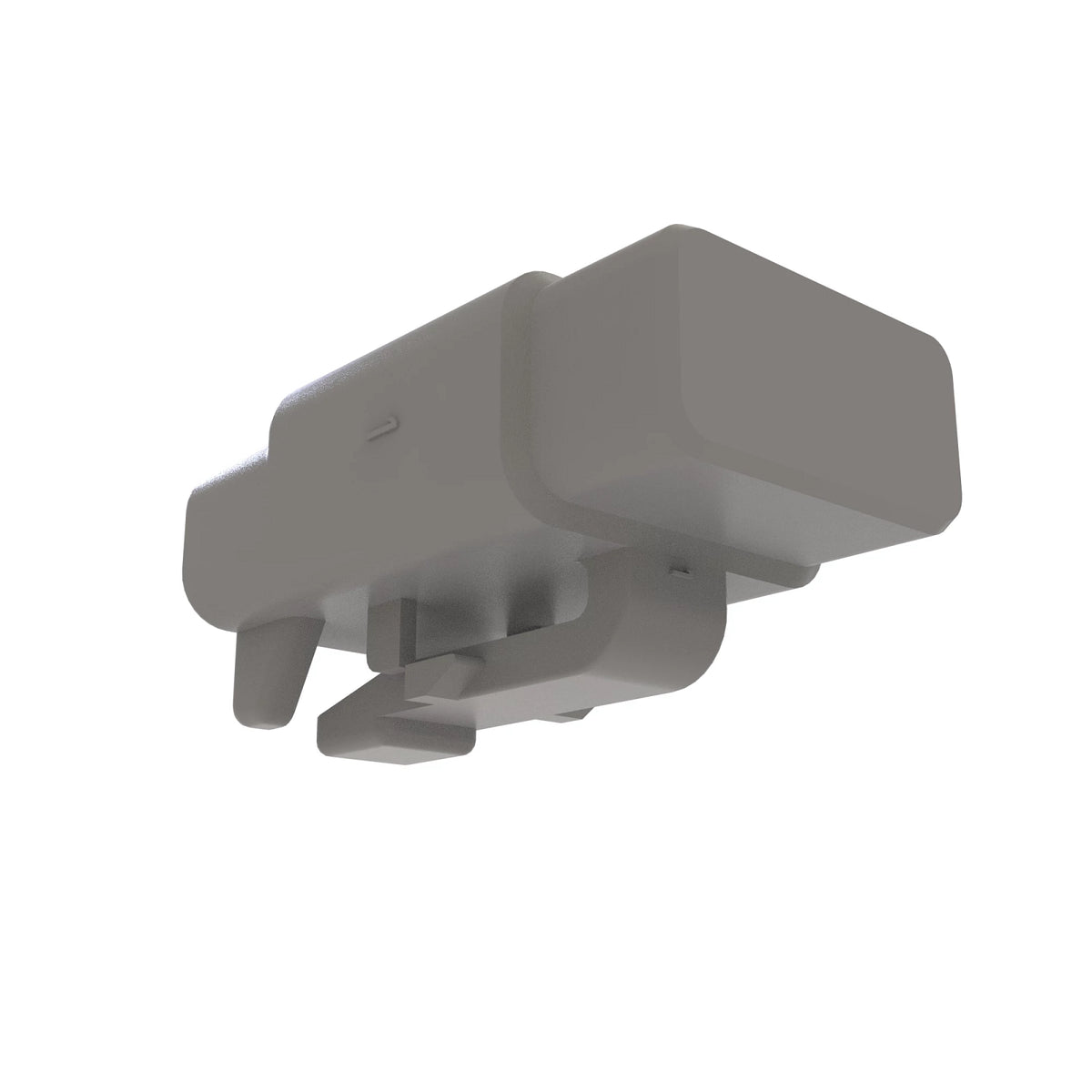 57M8488: Fits John Deere 57M8488 Gray Plastic Electrical Connector Housing – Genuine OEM