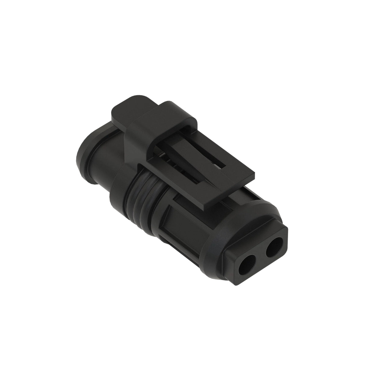 57M8513: Fits John Deere 57M8513 Black Internal Electrical Connector, 2 Cavities – Genuine OEM