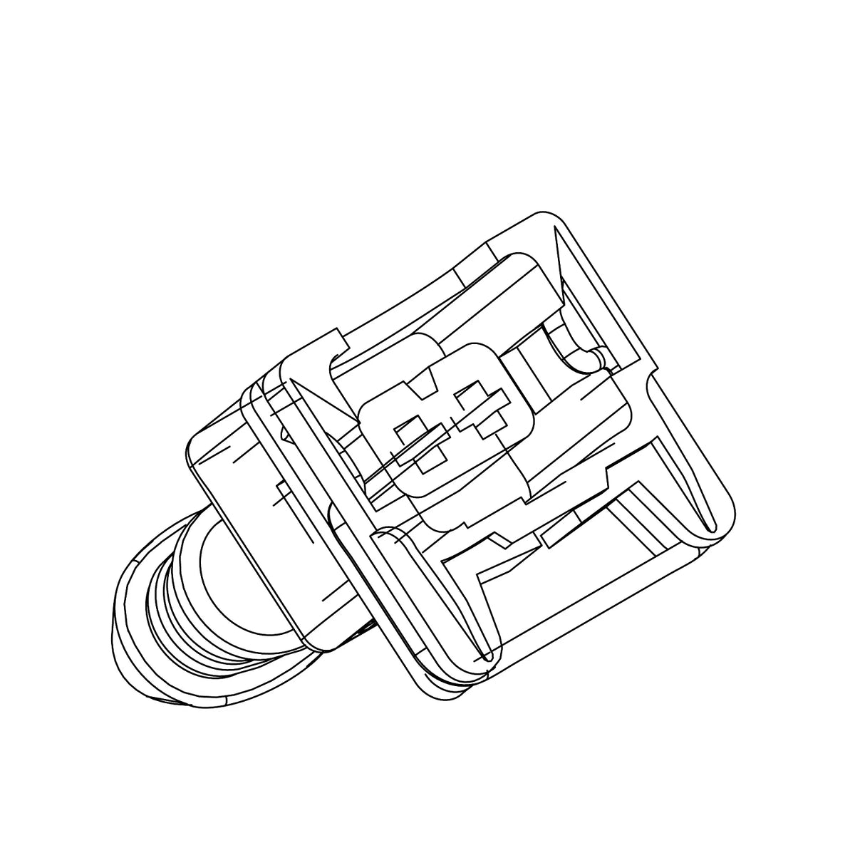 57M8621: Fits John Deere 57M8621 Electrical Connector Terminal – Genuine OEM