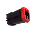 57M8635: Fits John Deere 57M8635 Black Internal Electrical Connector Housing, 4 Cavities – Genuine OEM