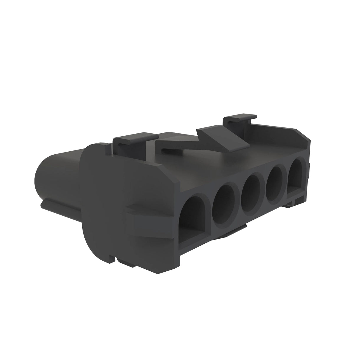 57M8663: Fits John Deere 57M8663 White Electrical Connector Housing, Cavities 5 – Genuine OEM