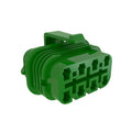 57M8722: Fits John Deere 57M8722 Green Internal Electrical Connector Housing, Cavities 6 – Genuine OEM
