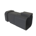 57M8739: Fits John Deere 57M8739 Black External Electrical Connector Housing, Cavities 6 – Genuine OEM