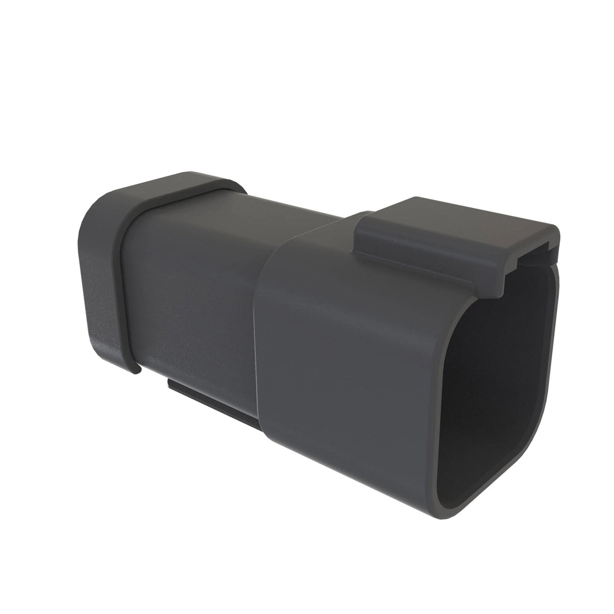 57M8739: Fits John Deere 57M8739 Black External Electrical Connector Housing, Cavities 6 – Genuine OEM