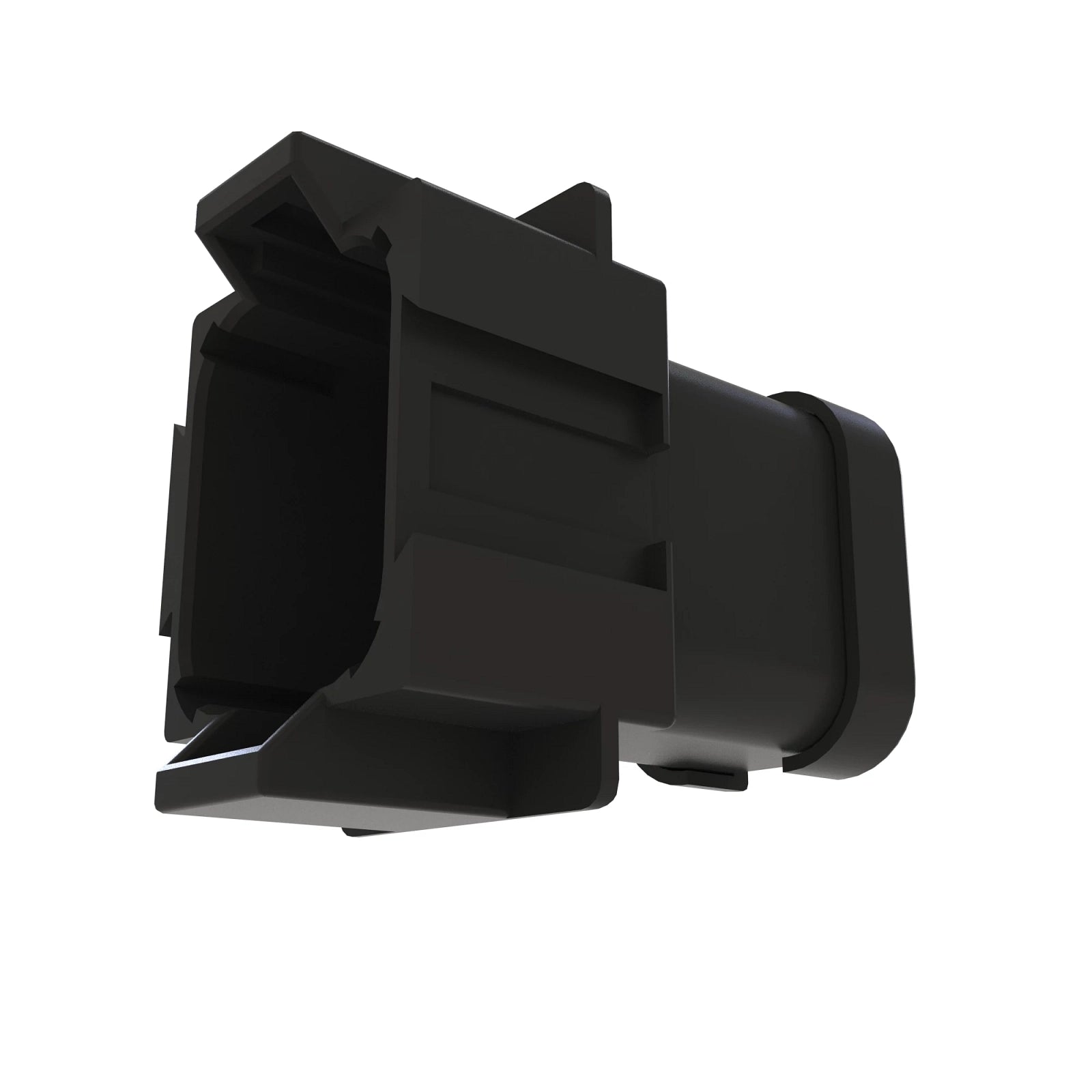 57M8747: Fits John Deere 57M8747 Black External Electrical Connector Housing, 8 Cavities – Genuine OEM