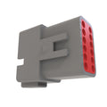 57M8786: Fits John Deere 57M8786 Gray External Electrical Connector Housing, 12 Cavities – Genuine OEM