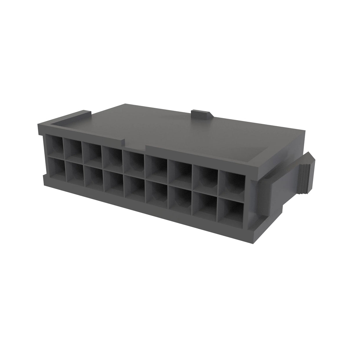 57M8805: Fits John Deere 57M8805 Electrical Connector Housing, Cavities 18 – Genuine OEM