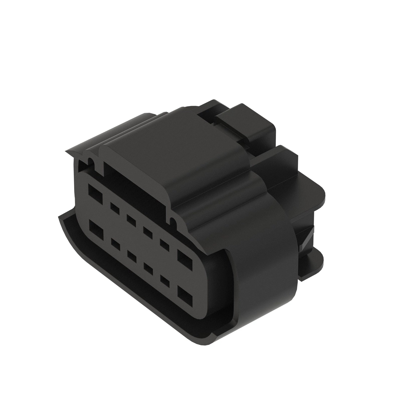 57M8917: Fits John Deere 57M8917 Black External Electrical Connector Housing, Cavities 12 – Genuine OEM