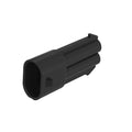 57M8958: Fits John Deere 57M8958 Black Internal Electrical Connector Housing, 2 Cavities – Genuine OEM
