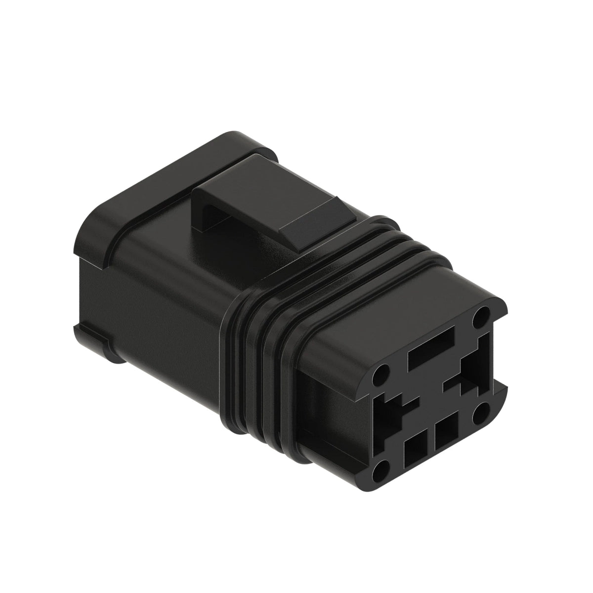 57M8981: Fits John Deere 57M8981 Black Internal Electrical Connector Housing, Cavities 2 – Genuine OEM