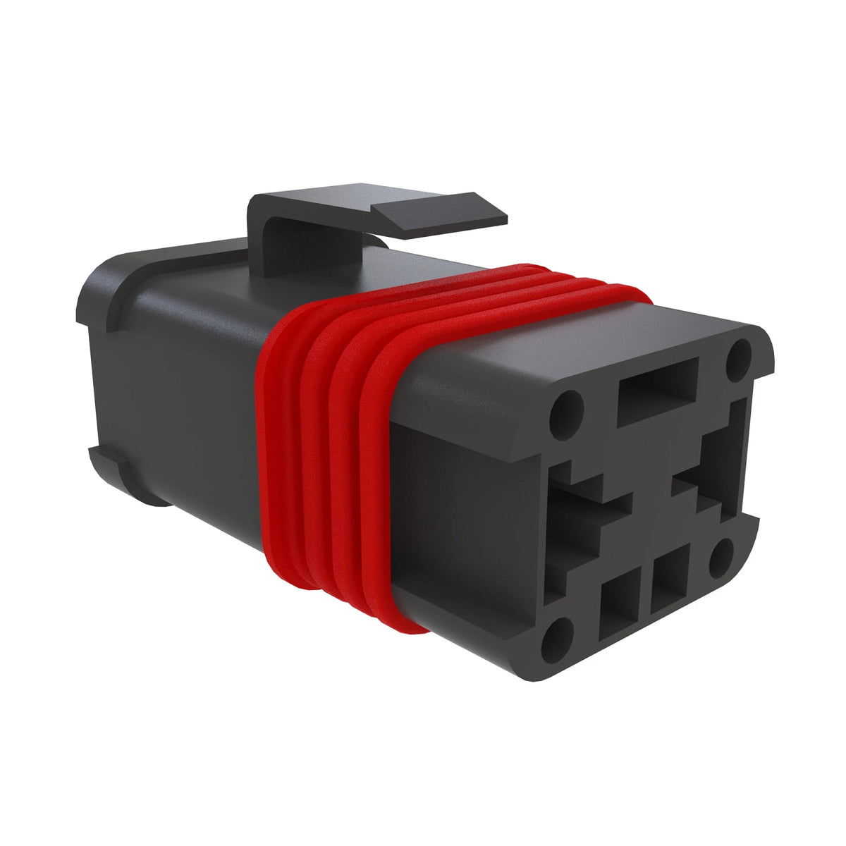57M8982: Fits John Deere 57M8982 Gray Internal Electrical Connector Housing, Cavities 6 – Genuine OEM