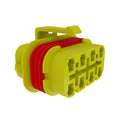 57M8987: Fits John Deere 57M8987 Yellow Internal Electrical Connector Housing, Cavities 6 – Genuine OEM