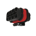 57M8988: Fits John Deere 57M8988 Red Internal Electrical Connector Housing, 6 Cavities – Genuine OEM