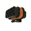 57M8989: Fits John Deere 57M8989 Orange Internal Electrical Connector Housing, 6 Cavities – Genuine OEM