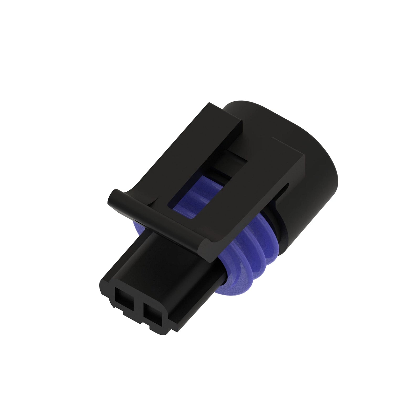 57M9336: Fits John Deere 57M9336 Gray External Electrical Connector Housing, 2 Cavities – Genuine OEM