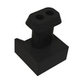 57M9505: Fits John Deere 57M9505 Black Electrical Connector Housing, Cavities 2 – Genuine OEM