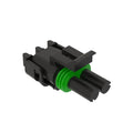 57M9516: Fits John Deere 57M9516 Gray Internal Electrical Connector Housing, Cavities 2 – Genuine OEM
