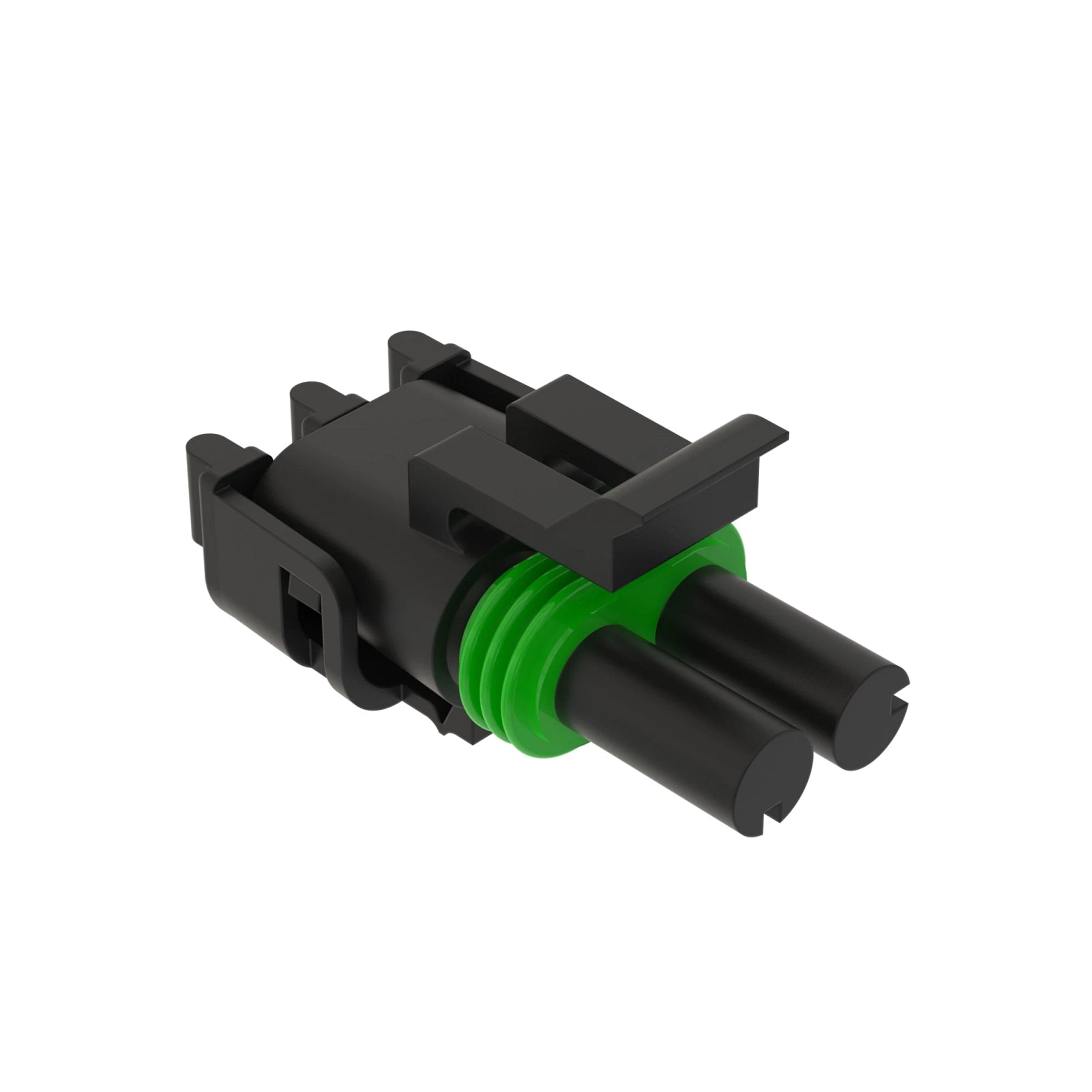 57M9516: Fits John Deere 57M9516 Gray Internal Electrical Connector Housing, Cavities 2 – Genuine OEM