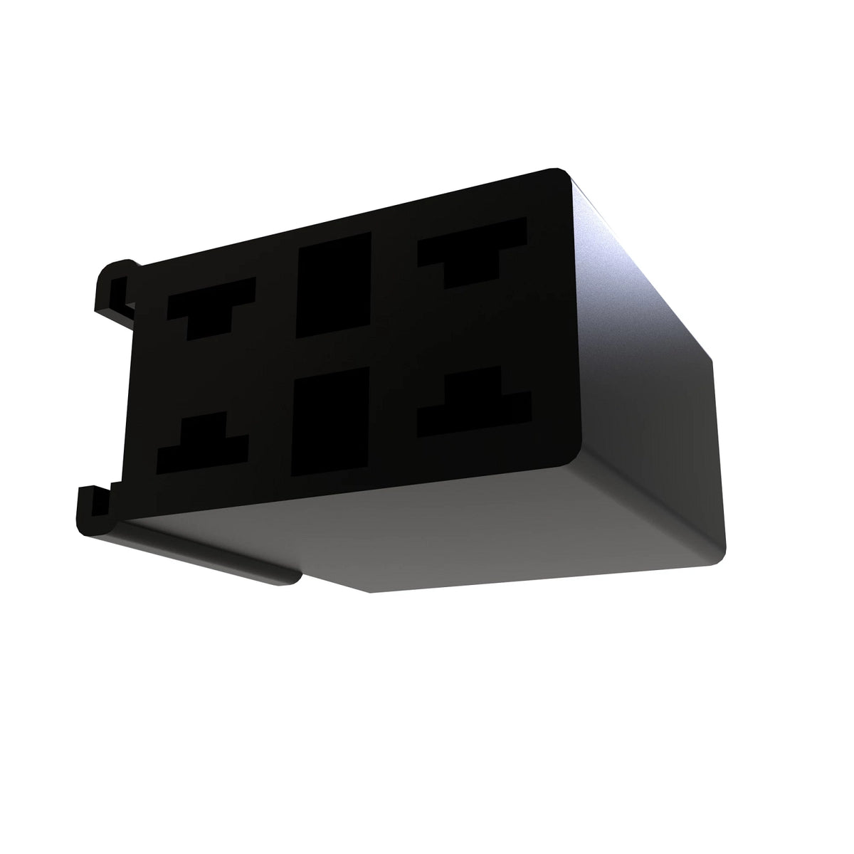 57M9607: Fits John Deere 57M9607 Black External Electrical Connector, 4 Cavities – Genuine OEM