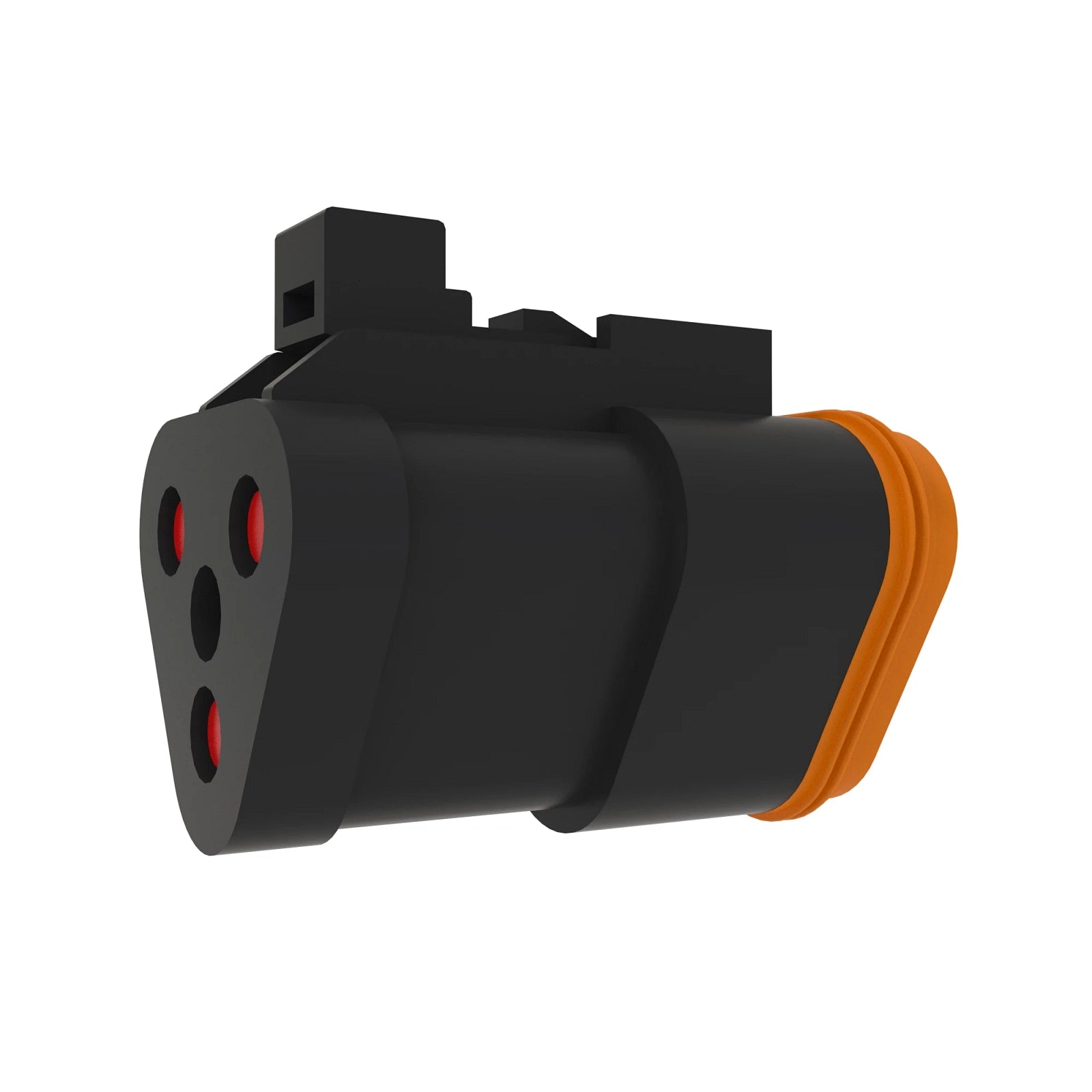 57M9652: Fits John Deere 57M9652 Black Internal Electrical Connector Terminal, 3 Cavities – Genuine OEM