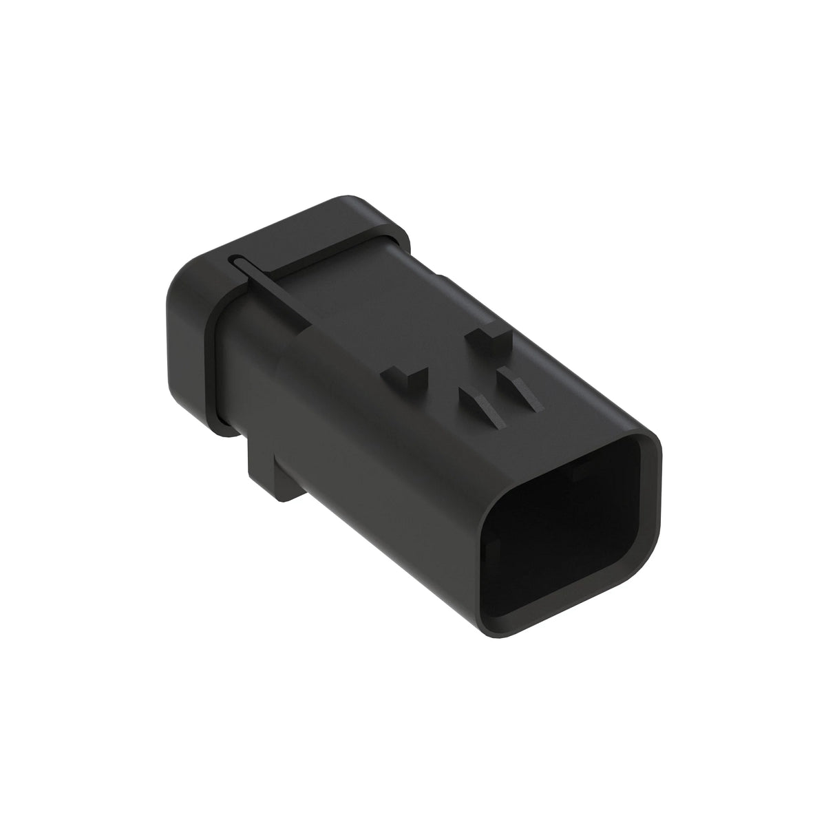 57M9747: Fits John Deere 57M9747 Gray Electrical Connector Housing, Cavities 4 – Genuine OEM