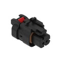 57M9775: Fits John Deere 57M9775 Green Electrical Connector Housing, 2 Cavities – Genuine OEM