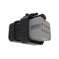 57M9793: Fits John Deere 57M9793 Gray Electrical Connector Housing, 8 Cavities – Genuine OEM