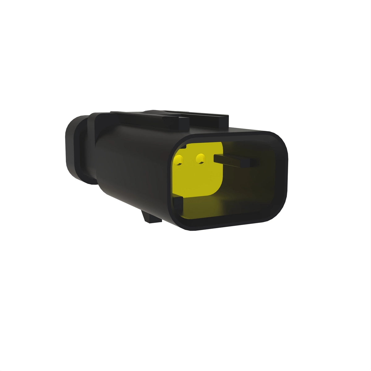 57M9815: Fits John Deere 57M9815 Yellow Electrical Connector Housing, Cavities 3 – Genuine OEM