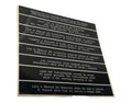 For Paccar Corporate Instruct Plate Part # 1405969PAC